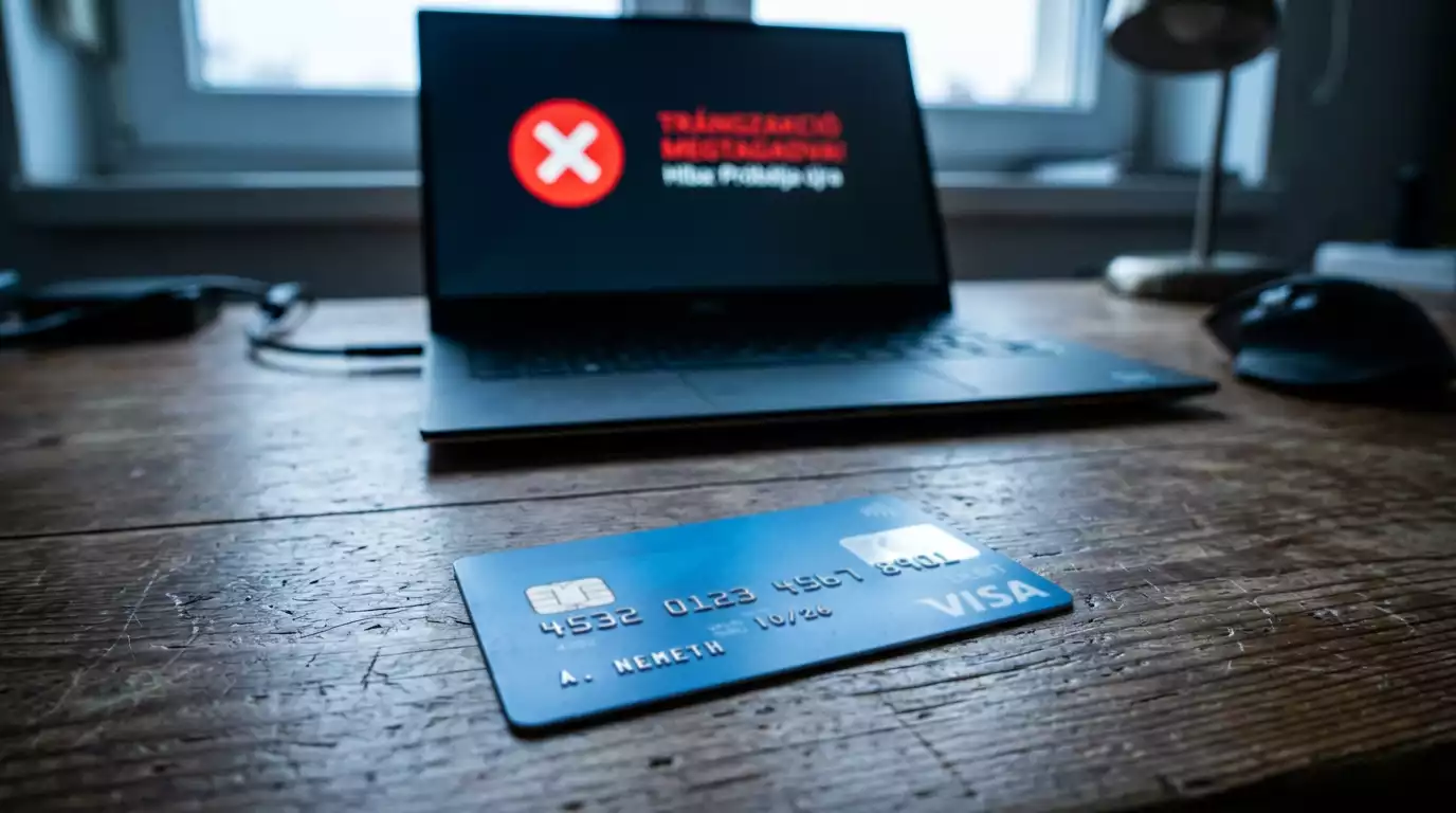 Elutasított Visa kártyás befizetés egy magyar fogadási oldalon