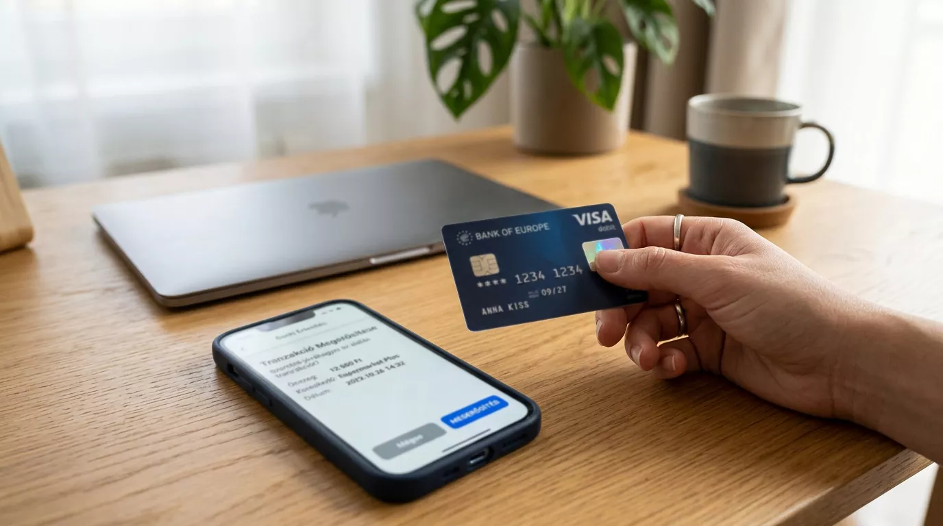 K&H Bank Visa kártya fogadási befizetés mobilbank push megerősítéssel